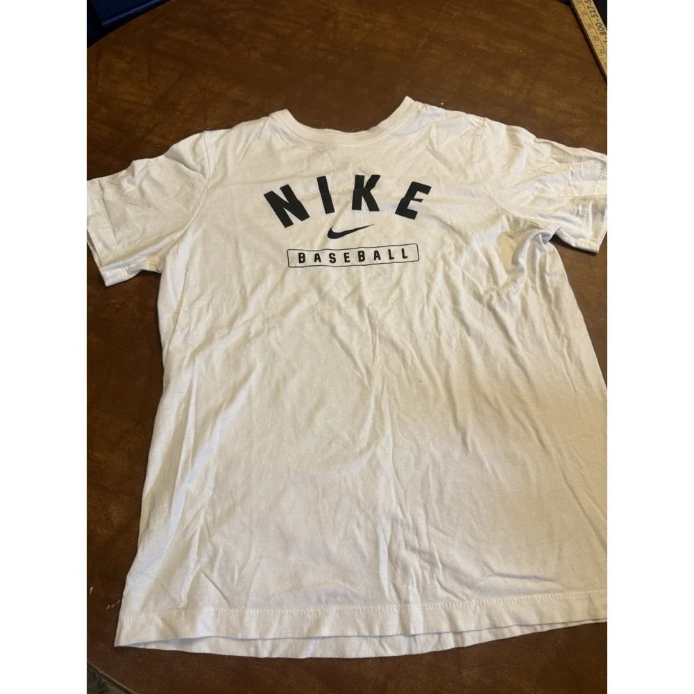 The Nike Tee Nike Youth Baseball T Shirt XL White
